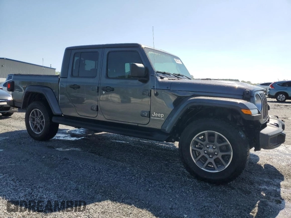 2021 Jeep Gladiator Overland с VIN 1C6HJTFG0ML574762, выставлен на аукционе Copart как лот 48537015 с пробегом 32 283 миль миль и Списание • Salvage title. История ставок и продаж доступна на DreamBid. Изображение 4.