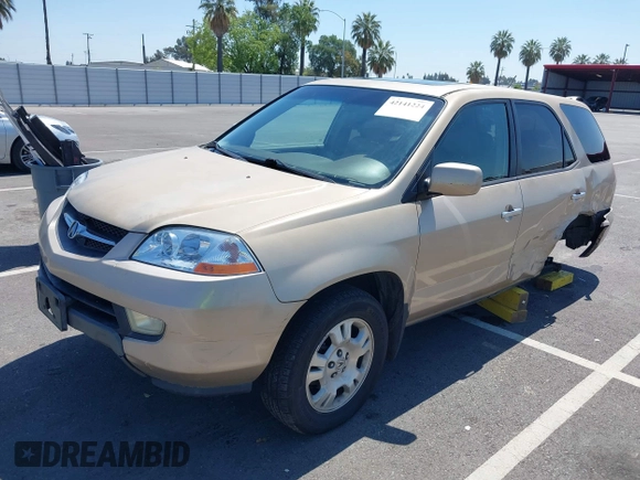 2002 Acura MDX with VIN 2HNYD18272H541171, listed as a IAAI auction lot 42141224 with 254,370 mi miles. Bid and sale history available at carsss.com. Image 18.