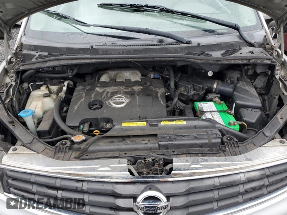 2008 Nissan Quest with VIN 5N1BV28U58N120335, listed as a Copart auction lot 49303814 with 78,457 mi miles and Clean Title. Bid and sale history available at carsss.com. Image 12.