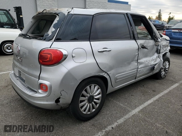 2014 FIAT 500L Easy with VIN ZFBCFABH0EZ024955, listed as a Copart auction lot 82365864 with Not Provided miles and Salvage Title. Bid and sale history available at DreamBid. Image 3.