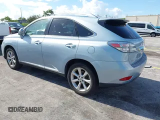 2010 Lexus RX 350 with VIN JTJZK1BA0A2403749, listed as a IAAI auction lot 42708297 with 133,999 mi miles and . Bid and sale history available at DreamBid. Image 3.