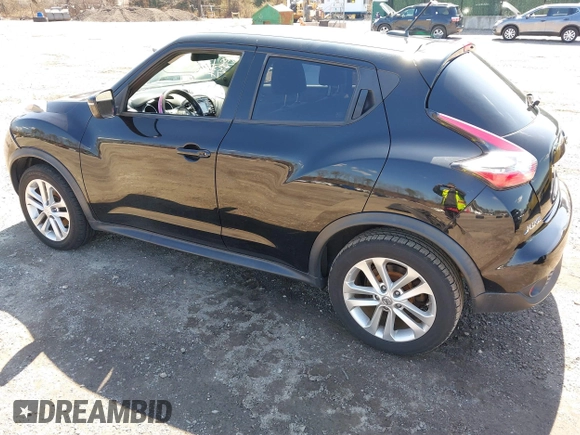 2015 Nissan Juke S with VIN JN8AF5MV4FT554384, listed as a IAAI auction lot 41834669 with 167,040 mi miles and . Bid and sale history available at DreamBid. Image 3.