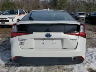 2019 Toyota Prius LE with VIN JTDL9RFUXK3006102, listed as a Copart auction lot 46575335 with 136,442 mi miles and Salvage Title. Bid and sale history available at DreamBid. Image 6.