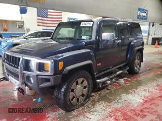 2008 Hummer H3 with VIN 5GTEN13E788138645, listed as a Copart auction lot 42048915 with 215,731 mi miles and Non Repairable. Bid and sale history available at carsss.com. Image 1.