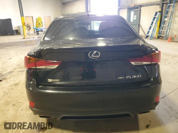 2018 Lexus IS with VIN JTHC81D2XJ5031055, listed as a Copart auction lot 85798034 with 74,309 mi miles and Salvage Title. Bid and sale history available at carsss.com. Image 6.