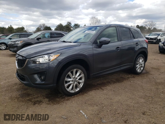 2015 Mazda CX-5 Grand Touring with VIN JM3KE4DY2F0526535, listed as a Copart auction lot 53046855 with 90,288 mi miles and Salvage Title. Bid and sale history available at DreamBid. Image 1.