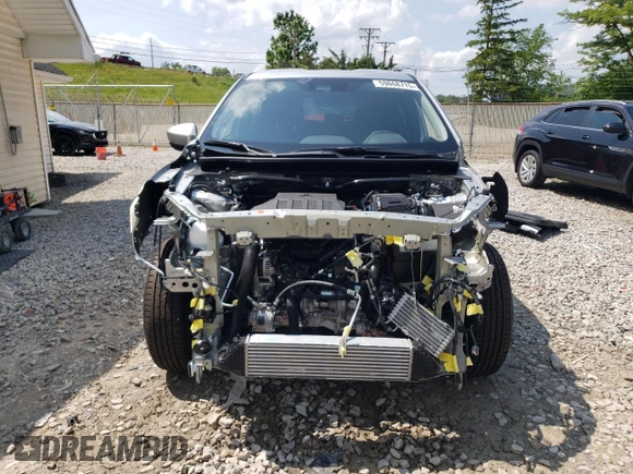 2025 Mitsubishi Eclipse Cross ES with VIN JA4ATUAA0SZ005444, listed as a Copart auction lot 59668715 with 321 mi miles and Salvage title. Bid and sale history available at DreamBid. Image 5.