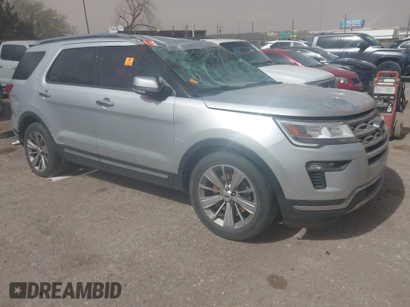 2018 Ford Explorer Limited with VIN 1FM5K7F82JGA46942, listed as a IAAI auction lot 41786517 with 153,516 mi miles and . Bid and sale history available at carsss.com. Image 1.