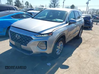 2020 Hyundai Santa Fe Essential with VIN 5NMS2CAD2LH285861, listed as a IAAI auction lot 41663398 with 37,756 mi miles. Bid and sale history available at carsss.com. Image 17.