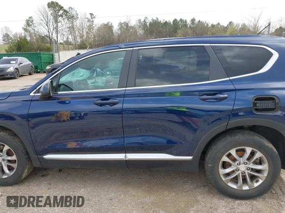 2020 Hyundai Santa Fe SE with VIN 5NMS23AD6LH174584, listed as a IAAI auction lot 41813950 with 107,852 mi miles. Bid and sale history available at carsss.com. Image 15.
