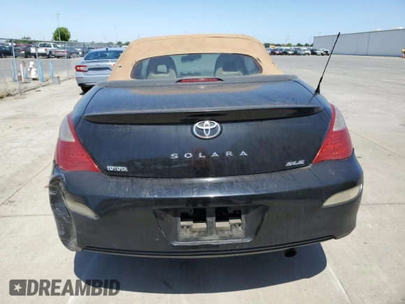 2008 Toyota Solara SE with VIN 4T1FA38P88U141554, listed as a Copart auction lot 54185285 with 228,911 mi miles and Salvage Title. Bid and sale history available at DreamBid. Image 6.