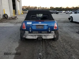 2006 MINI Convertible S with VIN WMWRH33526TL93206, listed as a Copart auction lot 46114075 with 60,526 mi miles and Salvage title. Bid and sale history available at DreamBid. Image 6.