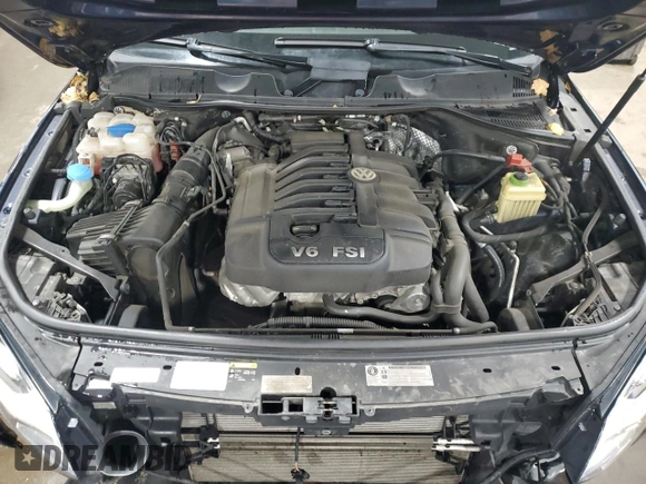 2014 Volkswagen Touareg Lux z VIN WVGEF9BP4ED006236, wystawiony jako Copart lot #47394505 z przebiegiem 85 179 mil mil oraz Szkoda całkowita • Salvage title. Historia ofert i sprzedaży dostępna na DreamBid. Obrazek 12.