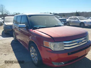 2009 Ford Flex Limited with VIN 2FMDK53C09BA06239, listed as a IAAI auction lot 41698146 with 171,594 mi miles. Bid and sale history available at carsss.com. Image 1.