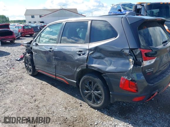 2021 Subaru Forester Special Sports with VIN JF2SKARC8MH583089, listed as a IAAI auction lot 42333736 with 28,406 mi miles and . Bid and sale history available at DreamBid. Image 6.