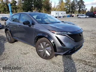 2024 Nissan ARIYA ENGAGE with VIN JN1CF0BB2RM733900, listed as a Copart auction lot 77206404 with 2,622 mi miles and Salvage Title. Bid and sale history available at carsss.com. Image 4.