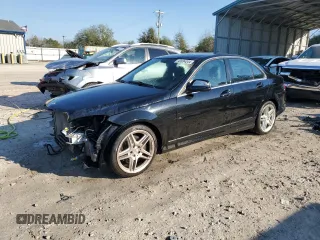 2008 Mercedes-Benz C 350 Sport with VIN WDDGF56X68F165483, listed as a Copart auction lot 43934344 with 109,454 mi miles and Salvage Title. Bid and sale history available at DreamBid. Image 1.
