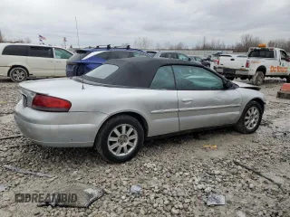 2004 Chrysler Sebring GTC z VIN 1C3EL75R54N391270, wystawiony jako Copart lot #47597475 z przebiegiem 172 810 mil mil oraz Czysty tytuł • Clean title. Historia ofert i sprzedaży dostępna na DreamBid. Obrazek 3.