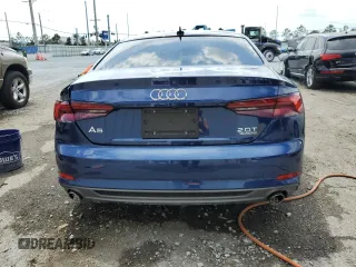 2018 Audi A5 Premium Plus with VIN WAUTNAF5XJA135051, listed as a Copart auction lot 55490655 with 28,152 mi miles and Salvage Title. Bid and sale history available at DreamBid. Image 6.