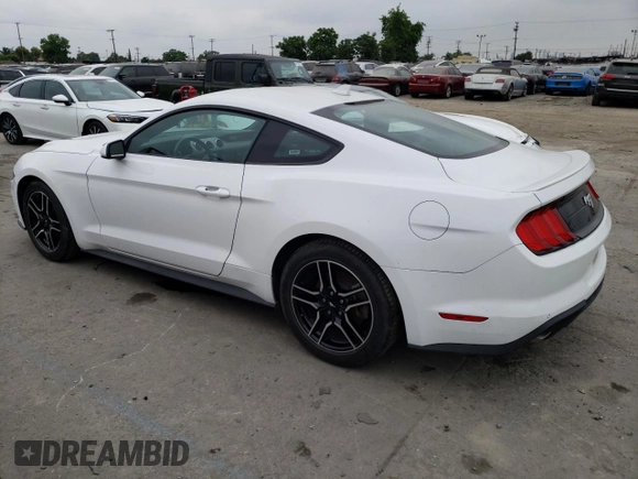 2022 Ford Mustang EcoBoost with VIN 1FA6P8TH2N5100400, listed as a Copart auction lot 56720973 with 25,804 mi miles and . Bid and sale history available at DreamBid. Image 2.