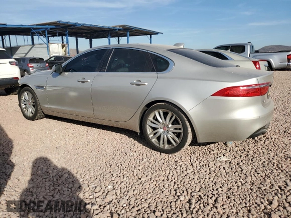 2016 Jaguar XF 35t Prestige with VIN SAJBE4BV1GCY17708, listed as a Copart auction lot 81495844 with 130,321 mi miles and Salvage Title. Bid and sale history available at carsss.com. Image 2.