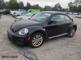 2017 Volkswagen Beetle 1.8T Fleet with VIN 3VWF17AT6HM624240, listed as a Copart auction lot 48235774 with 83,454 mi miles and Clean Title. Bid and sale history available at carsss.com. Image 1.