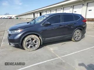 2019 Honda CR-V EX z VIN 7FARW1H54KE017906, wystawiony jako Copart lot #52430595 z przebiegiem 50 511 mil mil oraz Szkoda całkowita • Salvage title. Historia ofert i sprzedaży dostępna na DreamBid. Obrazek 1.