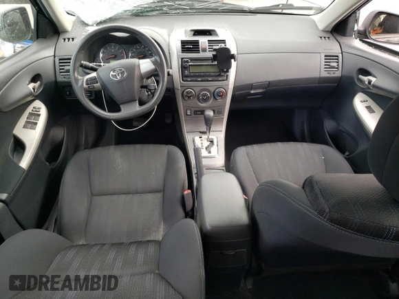 2012 Toyota Corolla L with VIN 5YFBU4EE6CP028386, listed as a Copart auction lot 53189055 with 0 mi miles and Salvage Title. Bid and sale history available at carsss.com. Image 8.
