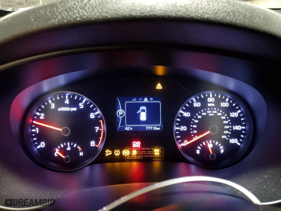 2018 Kia Sportage LX with VIN KNDPMCAC6J7397414, listed as a Copart auction lot 85311104 with 77716 miles and Salvage Title. Bid and sale history available at carsss.com. Image 9.