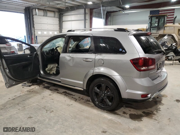 2019 Dodge Journey Crossroad with VIN 3C4PDCGG1KT686675, listed as a Copart auction lot 47825235 with 120,085 mi miles and Salvage Title. Bid and sale history available at carsss.com. Image 2.