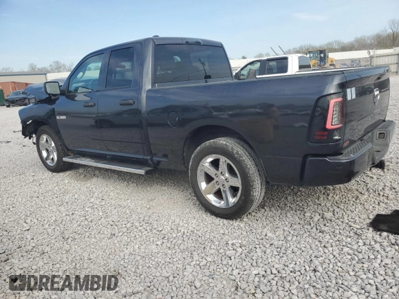 2017 Ram 1500 Express with VIN 1C6RR6FG9HS514618, listed as a Copart auction lot 51253635 with 162,366 mi miles and Salvage title. Bid and sale history available at DreamBid. Image 2.