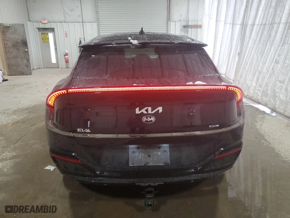 2022 Kia EV6 GT-Line with VIN KNDC4DLC0N5062264, listed as a Copart auction lot 88213905 with 56,502 mi miles and Salvage Title. Bid and sale history available at carsss.com. Image 6.