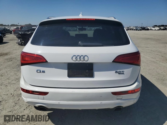 2013 Audi Q5 Premium Plus with VIN WA1LFAFP9DA046197, listed as a Copart auction lot 65804205 with 123,747 mi miles and Clean title. Bid and sale history available at DreamBid. Image 6.