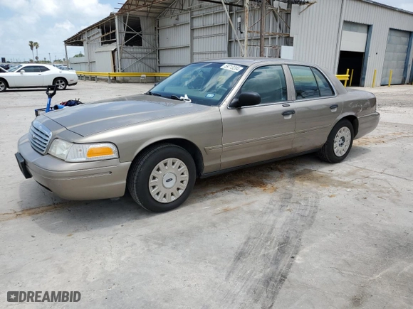 2005 Ford Crown Victoria Standard with VIN 2FAFP73WX5X144927, listed as a Copart auction lot 59713204 with 160,270 mi miles and Salvage Title. Bid and sale history available at carsss.com. Image 1.