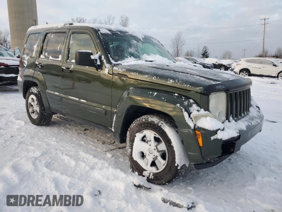 2008 Jeep Liberty Sport with VIN 1J8GN28K08W116897, listed as a Copart auction lot 84219814 with 188,478 mi miles and Clean Title. Bid and sale history available at DreamBid. Image 4.
