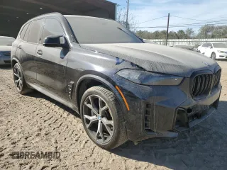 2024 BMW X5 M60i with VIN 5UX33EU03R9U82028, listed as a Copart auction lot 82224164 with 35,747 mi miles and Salvage Title. Bid and sale history available at carsss.com. Image 4.
