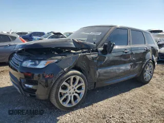 2017 Land Rover Range Rover Sport HSE with VIN SALWR2FK6HA666962, listed as a Copart auction lot 49790465 with 84,911 mi miles and Salvage Title. Bid and sale history available at carsss.com. Image 1.