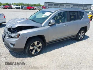 2017 Jeep Compass High Altitude with VIN 1C4NJCEB4HD200107, listed as a IAAI auction lot 42343513 with 96,580 mi miles and . Bid and sale history available at DreamBid. Image 2.