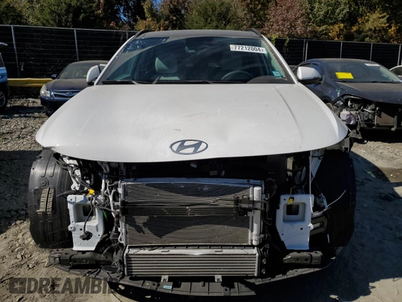 2024 Hyundai Kona Limited with VIN KM8HECA34RU087448, listed as a Copart auction lot 77212004 with 3,857 mi miles and Salvage Title. Bid and sale history available at carsss.com. Image 5.