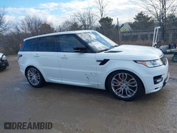 2017 Land Rover Range Rover Sport Autobiography with VIN SALWV2FEXHA162100, listed as a IAAI auction lot 41672789 with 1 mi miles. Bid and sale history available at carsss.com. Image 12.