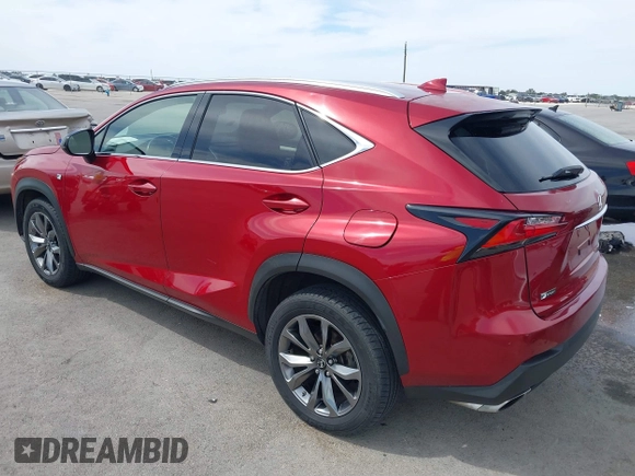 2015 Lexus NX with VIN JTJYARBZ4F2014171, listed as a IAAI auction lot 41803017 with 125,848 mi miles and . Bid and sale history available at carsss.com. Image 3.