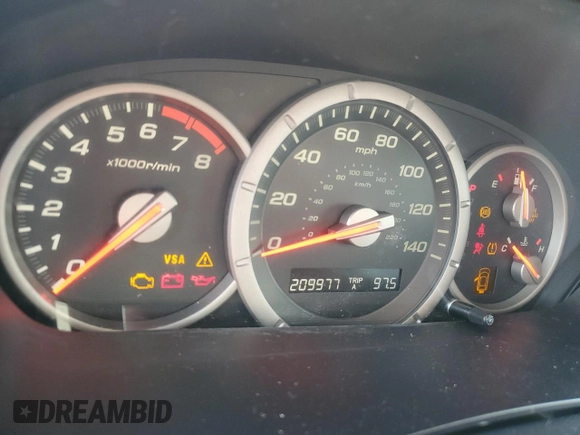 2008 Honda Pilot SE with VIN 5FNYF18378B016554, listed as a Copart auction lot 60467685 with 209,977 mi miles and Salvage title. Bid and sale history available at DreamBid. Image 9.