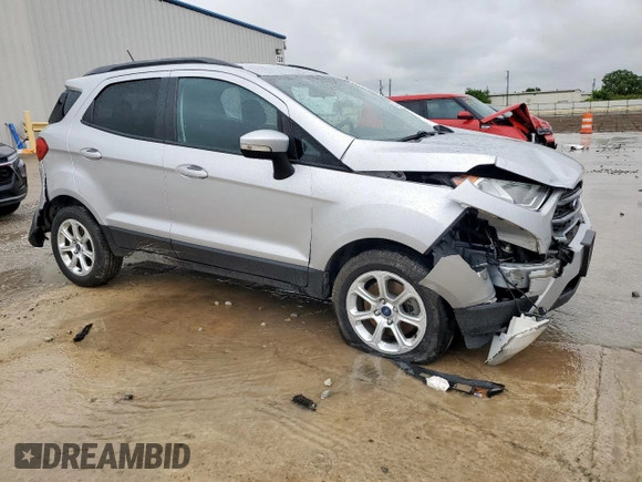 2018 Ford EcoSport SE with VIN MAJ3P1TE6JC183917, listed as a Copart auction lot 55956375 with 82,688 mi miles and Salvage title. Bid and sale history available at DreamBid. Image 4.