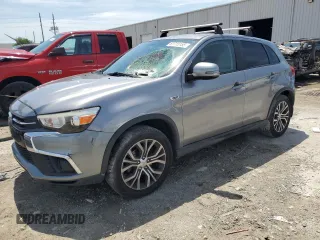 2019 Mitsubishi Outlander ES with VIN JA4AP3AU2KU002681, listed as a Copart auction lot 61715155 with 142,220 mi miles and Salvage title. Bid and sale history available at DreamBid. Image 1.