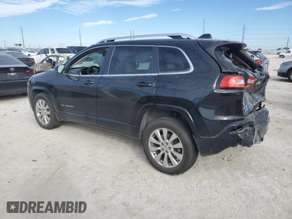 2017 Jeep Cherokee Overland z VIN 1C4PJMJS3HW551468, wystawiony jako Copart lot #46307615 z przebiegiem 124 602 mil mil oraz Szkoda całkowita • Salvage title. Historia ofert i sprzedaży dostępna na DreamBid. Obrazek 2.