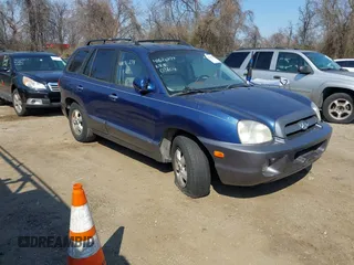 2006 Hyundai Santa Fe GLS with VIN KM8SC73E06U103416, listed as a IAAI auction lot 41676279 with 162,091 mi miles. Bid and sale history available at carsss.com. Image 1.
