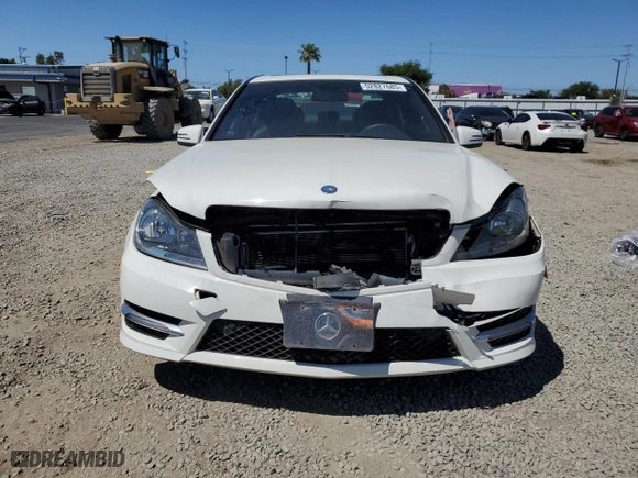 2012 Mercedes-Benz C-Class C 250 Sport with VIN WDDGF4HB8CR237481, listed as a Copart auction lot 52827685 with 94,520 mi miles and Salvage Title. Bid and sale history available at carsss.com. Image 5.