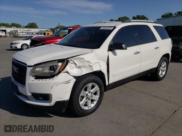 2015 GMC Acadia SLE with VIN 1GKKRNED2FJ137410, listed as a Copart auction lot 50309365 with 163,943 mi miles and Salvage title. Bid and sale history available at DreamBid. Image 1.