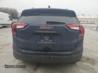 2022 GMC Terrain SLE with VIN 3GKALMEV6NL177075, listed as a Copart auction lot 45556015 with 69,324 mi miles and Salvage Title. Bid and sale history available at carsss.com. Image 6.