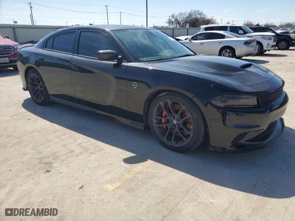 2017 Dodge Charger SRT Hellcat with VIN 2C3CDXL97HH520020, listed as a Copart auction lot 47194245 with 66,206 mi miles and Salvage Title. Bid and sale history available at carsss.com. Image 4.